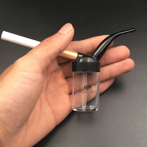 Haute qualité poche taille Mini tuyau filtre à eau Cigarette fumer tuyau narguilé filtre outils d'extérieur ► Photo 1/6