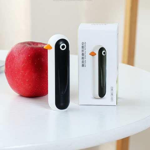 Accessoires de cuisine pingouin en forme de pliage Machine à éplucher 1Pc fruits légumes éplucheur outils de coupe Portable acier inoxydable ► Photo 1/6