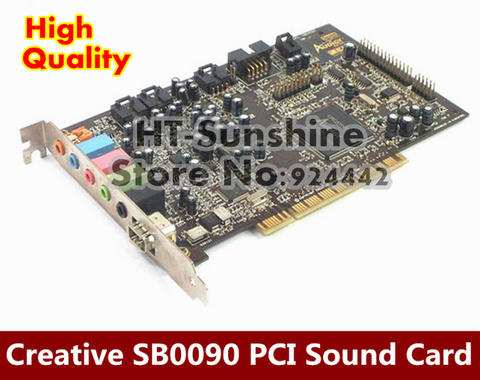 Original démonter, pour Creative Sound Blaster Audigy SB0090 PCI 5.1 carte son, 100% bon fonctionnement ► Photo 1/2