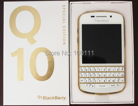 Q10 – BlackBerry Q10 Original, 4G, 3.1 pouces, double cœur, Qwerty, 16gbrom intégré, 8MP, livraison rapide et gratuite ► Photo 1/2