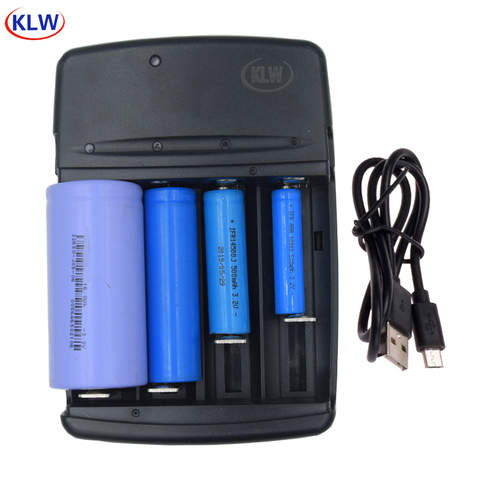 Chargeur de batterie LiFePo4 avec affichage LED, charge rapide pour 32650 22650 18650 14500 10440 16340, prise EU/US, 3.2V ► Photo 1/6