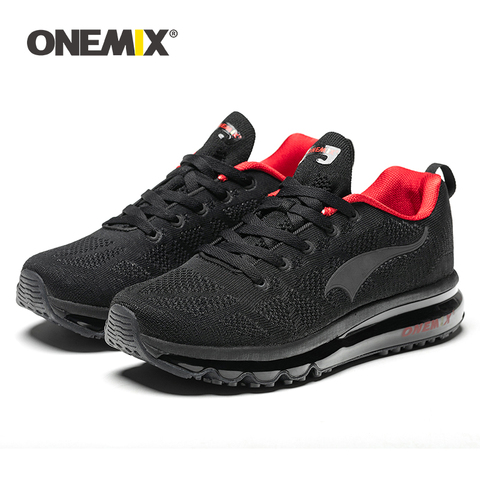 ONEMIX-baskets de course à coussin d'air pour hommes, chaussures de Sport à la mode, respirantes, d'entraînement de Trail, livraison gratuite, 2022 ► Photo 1/6