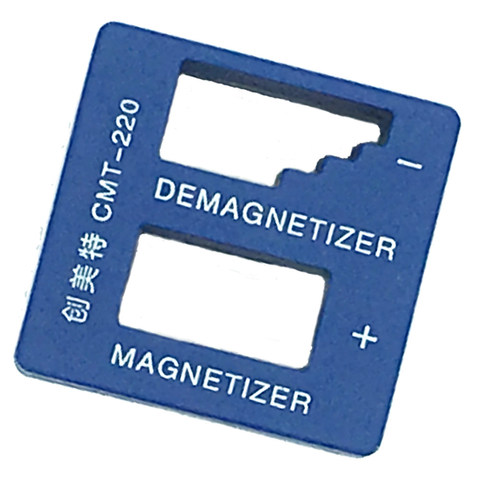Tournevis bleu, outil de démagnétisation magnétique de haute qualité, outil de ramassage magnétique ► Photo 1/6