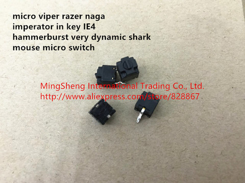 Original nouveau 100% micro viper razer naga imperator dans clé IE4 hammerburst très dynamique requin souris micro interrupteur ► Photo 1/2