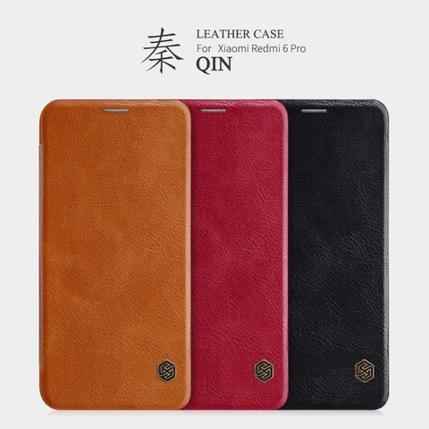 Pour Xiaomi Mi 9 PRO 5G étui Nillkin Qin Vintage en cuir housse à rabat Mi A3 housse portefeuille sac pour Mi 9 Lite cc9 cc9e étuis ► Photo 1/5