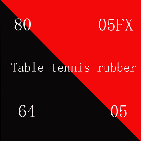 Raquette de tennis de table en éponge rouge de haute qualité, lame de caoutchouc pour tennis de table, vente en gros ► Photo 1/5