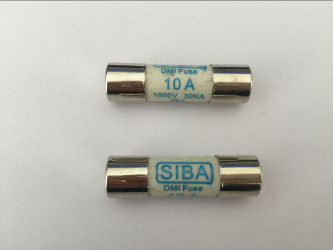 Multimètre fusible tube Siba 5019906 DMI fusible 1000V 30ka 10x38mm ► Photo 1/2