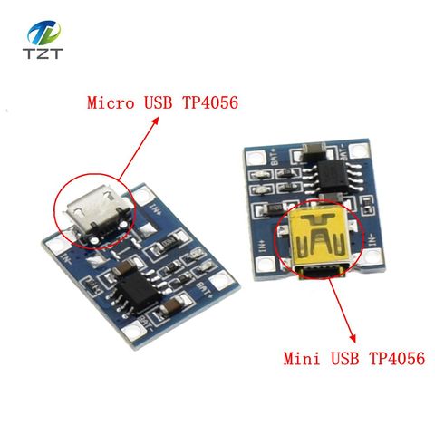 5 pcs TP4056 1A Lipo Battery Charging Conseil Module Chargeur batterie au lithium DIY Mini USB Port ► Photo 1/6