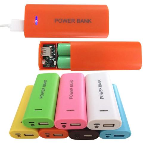 Binmer – boîte de rangement pour iPhone samsung 18Mar27, 5600mAh, 2X chargeur de batterie USB 18650 ► Photo 1/6