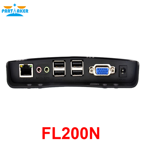 Partaker – Client léger FL200N, télécommande RDP 8.1, rendu de Terminal FX VDClass ARM A53 Quad core 2.0GHz 512M RAM 4G Flash ► Photo 1/1