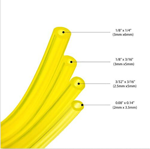 IDxOD – tuyau de carburant Tygon, 2x3.5mm, 3x5mm, 3x6mm, 2.5x5mm, pour Yamaha, Suzuki, Honda ► Photo 1/3