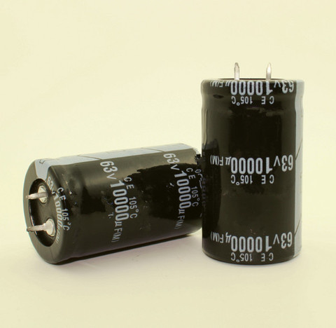 Condensateur électrolytique 10000uF 63V 63V 10000uF, 30x50MM, 10 pièces/lot, meilleure qualité ► Photo 1/1