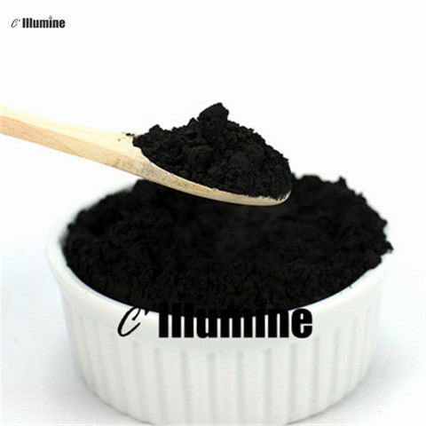 Matériaux de couleur noire de poudre de charbon de bambou pour la poudre de savon faite main de maquillage de soin de peau ► Photo 1/6