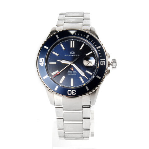 Seagull Ocean Star auto-vent automatique mécanique 20Bar homme plongée natation Sport montre cadran bleu 816.523 ► Photo 1/6