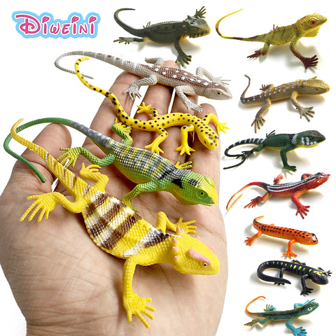 12 Pieces Lezard Chat Chien Cheval Araignee Zebre Girafe Mer Ferme Modele Animal Figurine Figurine Decor A La Maison Ensemble De Jouets Chauds Pour Les Enfants Historique Des Prix Et Avis