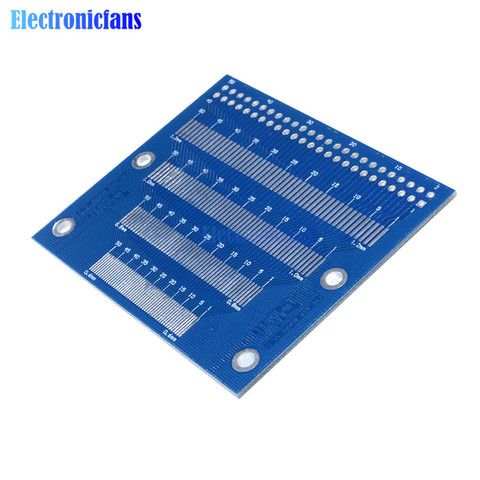 Adaptateur TFT LCD SMD à DIP, pas de broche Multiple 0.5-1.2mm 2.0-3.5 pouces Module de Test FPC PCB ► Photo 1/6