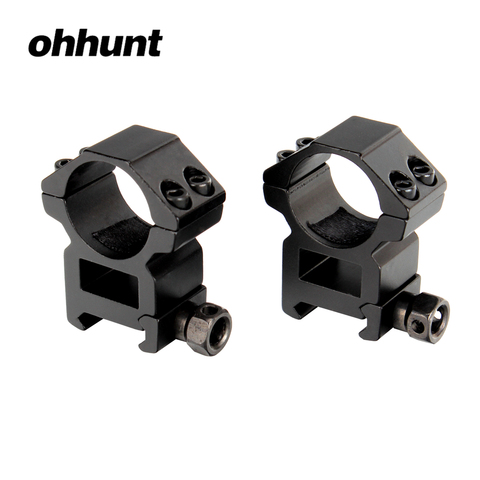 Ohhunt – anneaux de montage pour fusil Weaver Picatinny, 25.4mm, 1 