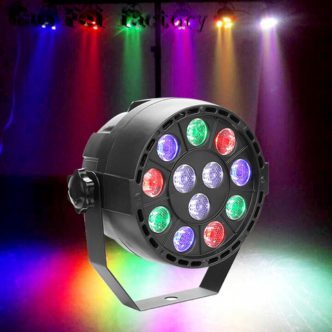 Haute qualité 12 Led Par lumière de scène Led Rgbw 8 Dmx rêve couleur large utilisation pour Club Dj spectacle maison fête salle de bal bandes ► Photo 1/6