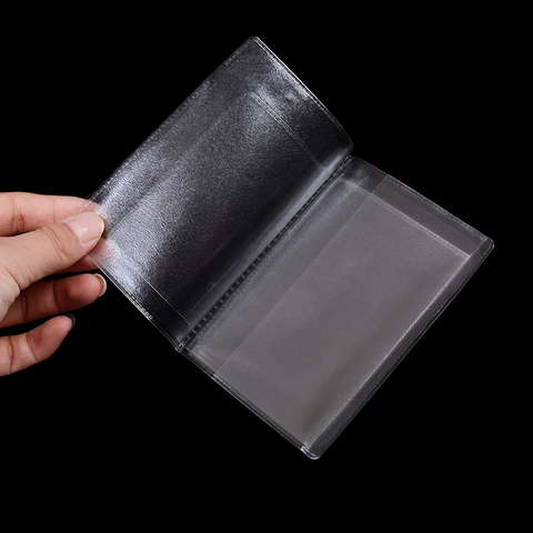 Housse transparente en PVC pour Documents de voiture, étui pour permis de conduire, protection des cartes d'identité de voiture, sacs de haute qualité ► Photo 1/1