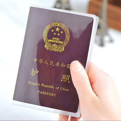 Porte-cartes d'identité en Silicone Transparent, étanche, protection pour passeport, carte de visite, carte bancaire, nouveau ► Photo 1/1