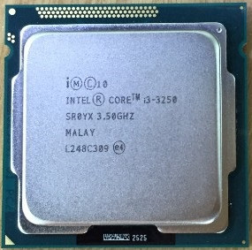 Processeur Intel Core i3-3250 i3 3250 3M /Cache, 3.50 GHzLGA1155 I3-3250 CPU de bureau ► Photo 1/1