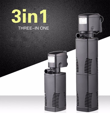 Sunsun JP-réservoir 3 en 1, 110/240V, Submersible, filtre interne, pompe à oxygène ► Photo 1/6