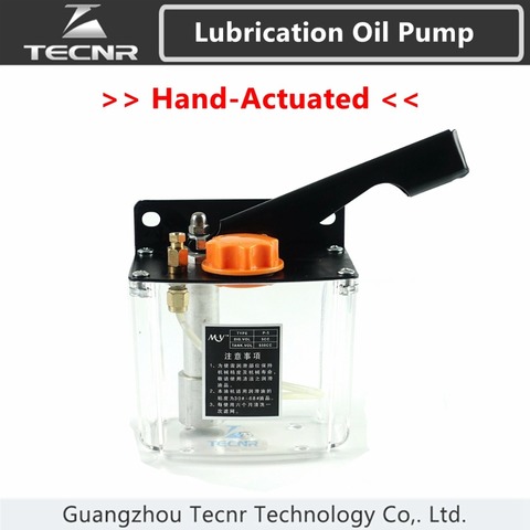 TECNR CNC – pompe à huile manuelle pour Machine CNC, système de pompe de lubrification à huile électromagnétique ► Photo 1/1