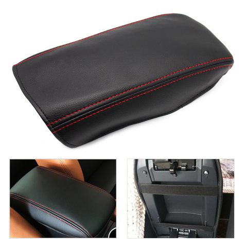 Voiture Console centrale accoudoir boîte couverture bricolage microfibre cuir Protection Pad pour Honda CRV 2012 2013 2014 2015 2016 ► Photo 1/6