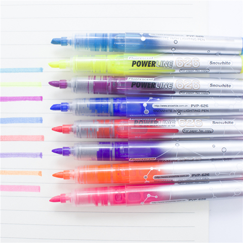 626 nouveau bureau multicolore ligne d'alimentation libre encre tête stylo Note stylo haut-briquet stylo ► Photo 1/6