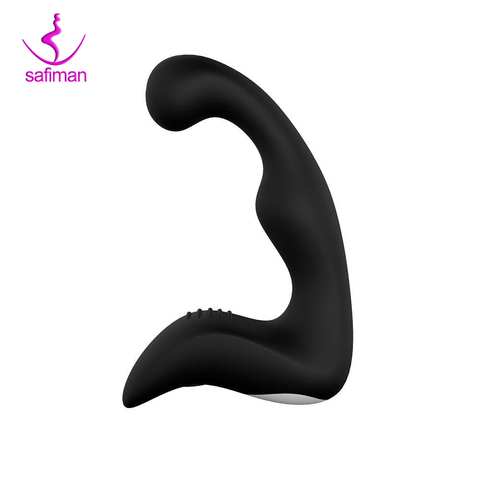 Vibrant Prostate masseur hommes Plug Anal étanche moteurs puissants 10 modèles de Stimulation bout à bout Silicone jouets sexuels pour adultes ► Photo 1/6