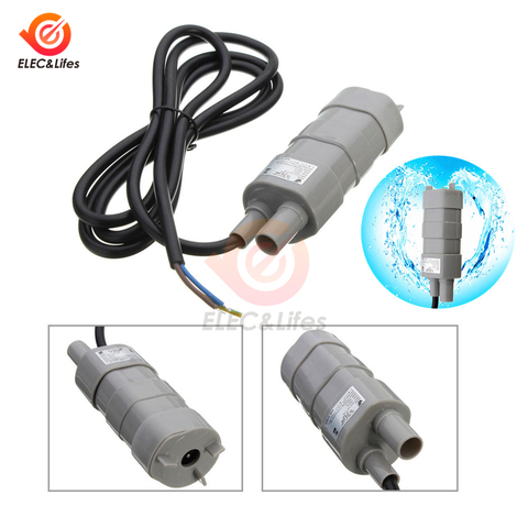 Pompe à eau Submersible haute pression, 600l/H, 5M, 12V 24V, triphasé, Micro moteur, pour Aquarium, piscine, JT-500 ► Photo 1/6