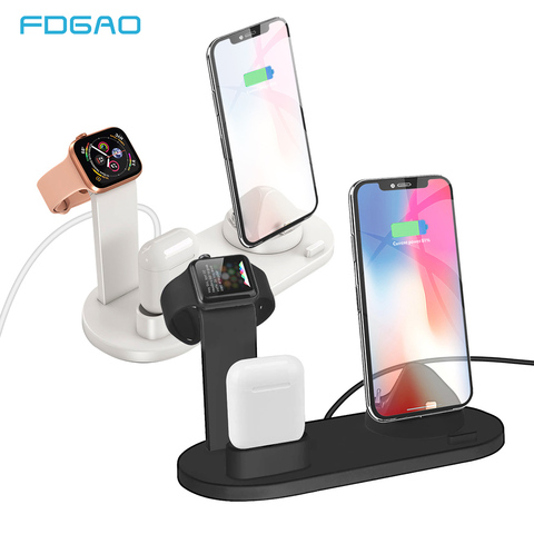 FDGAO – Station de charge 3 en 1, support de charge universel pour Apple Watch série AirPods iPhone 11 Xiaomi Samsung ► Photo 1/6