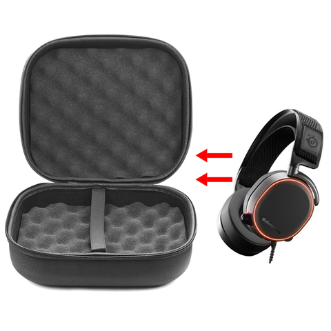 Nouveau étui dur en eva Portable pour casque de jeu SteelSeries Arctis Pro casque de protection ► Photo 1/6