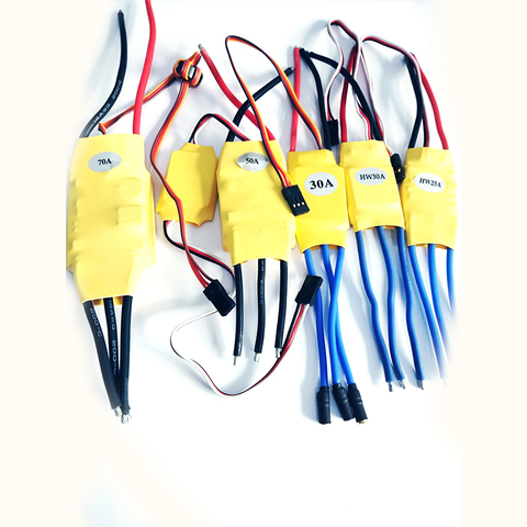 Contrôleur de vitesse de moteur sans balais XXD RC 30A ESC avec BEC, pour quadrirotor F450 V2, hélicoptère, pièces d'avion ► Photo 1/4