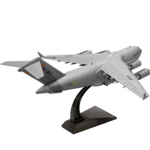 Avion de Transport militaire tactique à échelle 1/200, modèle d'avion en métal moulé pour enfants, USAF C-17 ► Photo 1/6