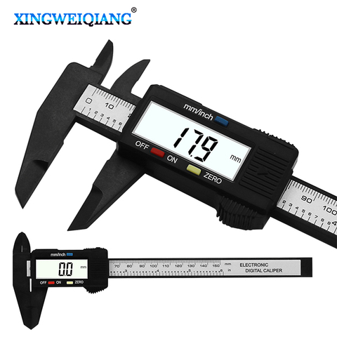 Vernier en Composite de Fiber de carbone, règle numérique et électronique, 6 pouces, 0 à 150mm ► Photo 1/6