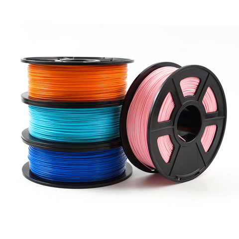 3D Imprimante Filament 1.75mm 1 kg/2.2lbs PLA PETG TPU Nylon Fiber De Carbone Conducteur ABS PC POM ASA bois HANCHES PVA En Plastique Filament ► Photo 1/6