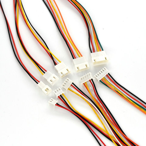 Connecteur de câble XH, 26awg, 2/3/4/5/6 broches, prise XH mâle et femelle, longueur 2.54mm, 10 pièces ► Photo 1/6