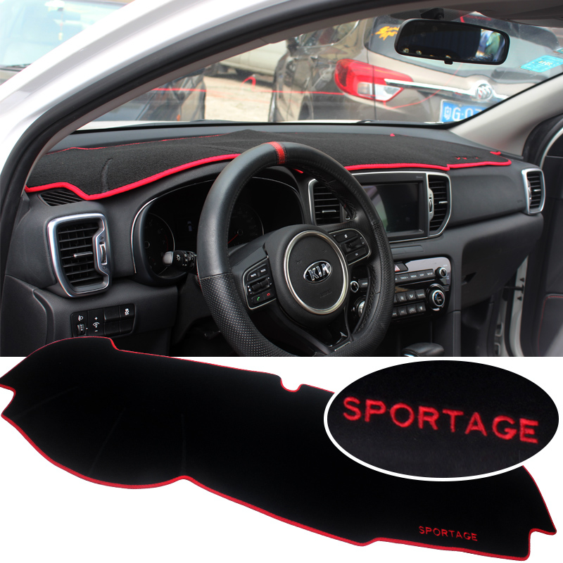 Tapis de tableau de bord pour Kia Forte Koup Cerato 2009 2010 2011 2012 2013 Couverture de tableau de bord de voiture Tapis pare-soleil Instrument de Tapis de tableau de bord pour Kia Forte Koup Cerato 2009 2010 2011 2012 2013 Couverture de tableau de bord de voiture Tapis pare-soleil Instrument de