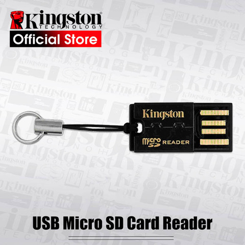 Kingston – lecteur de cartes Micro SD, Usb, SDHC, SDXC, haute vitesse, ultra mini Flash, adaptateur de carte mémoire ► Photo 1/6