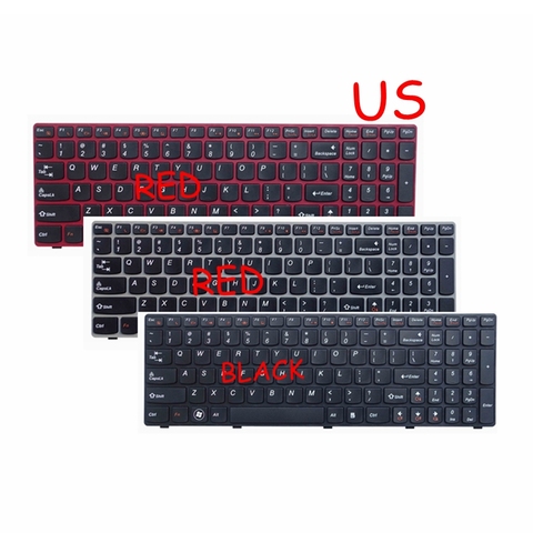 Clavier anglais US, pour Lenovo G580 Z580 G580A V580A Z580A G580AH G580AM G580G G585 G585A G585AR B580 G590, nouveau ► Photo 1/5