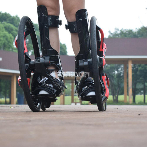 Chaussures de Skateboard avec rouleau en caoutchouc à grande roue 20 pouces, chaussures de skate intégré, pour adultes, taille 37-45, TF-01 ► Photo 1/6