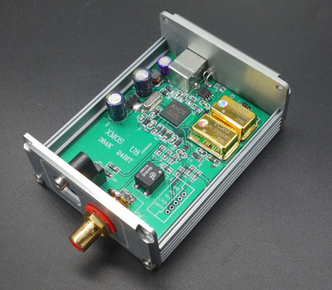 Transformateur AUDIO de MuRata d'interface numérique de fibre optique coaxiale d'usb XMOS U8 DAC asynchrone de tension d'alimentation Audio de HIFI ► Photo 1/1