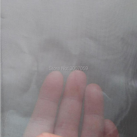 Tissu de protection transparent rfid, matériau électroconducteur ► Photo 1/6