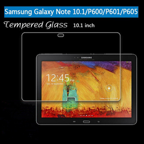 Protecteur d'écran pour tablette, Film en verre trempé pour Samsung Galaxy Note 10.1 2014 SM-P601 P601 P600 P605 2012 GT-N8000 N8000 N8010 ► Photo 1/6