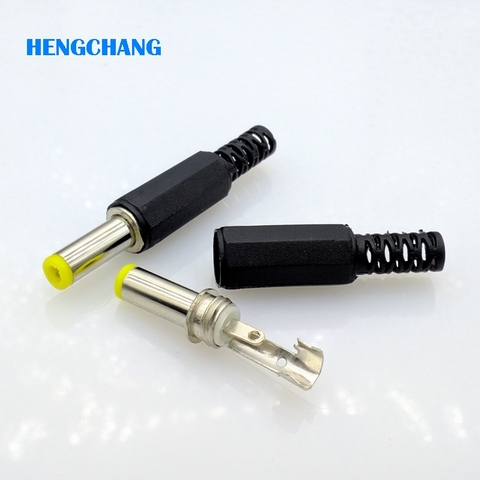Adaptateur de connecteur de prise mâle, câble d'alimentation en plastique, 5.5x2.5mm, 5.5x2.5MM, 10 pièces/lot ► Photo 1/1
