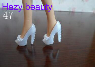 Chaussures décontractées à talons hauts pour poupée barbie, différents styles au choix, chaussures à la mode, mignon BBI0028 ► Photo 1/5