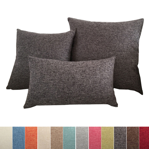 Housse de coussin pour canapé, taie d'oreiller décorative en 30x 50, 40x 40, 45x 45, 40x 60, 50x 50, 55x 55, 60x60 cm, décor pour sièges de voiture ► Photo 1/4