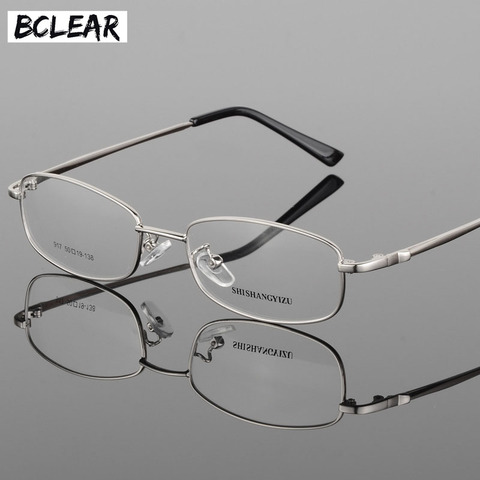 BCLEAR-lunettes Design de marque unisexe, monture complète en métal, monture optique Vintage pour hommes et femmes, 917 ► Photo 1/6