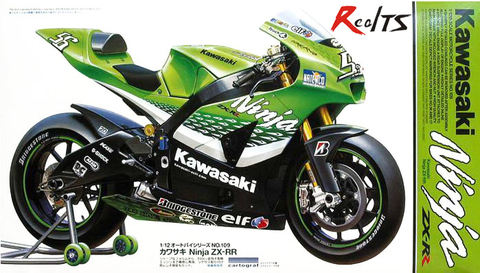 RealTS Tamiya 1/12 Kawasaki Ninja ZX-RR en plastique moto modèle kit nouveau 14109 ► Photo 1/1